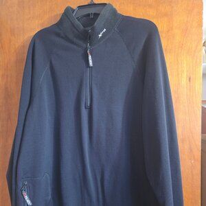 RedHead XPS Polartec 1/4 Zip Fleece Pullover Black Size 2XL